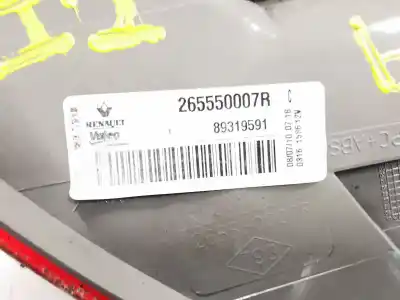 Автозапчасти б/у левый задний фонарь за renault megane iii fastback (bz0/1_, b3_) 1.5 dci ссылки oem iam 265550007r  89319591
