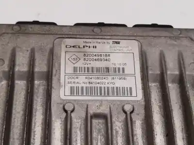 Pezzo di ricambio per auto di seconda mano centralina motore per renault megane ii (bm0/1_, cm0/1_) 1.5 dci (bm02, bm13, bm2a, cm02, cm13) riferimenti oem iam 8200498188  8200469340