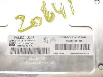 Автозапчастина б/у ебу контролер двигуна для citroen c3 i (fc_, fn_) 1.1 i посилання на oem iam sw9661961280  9661961280