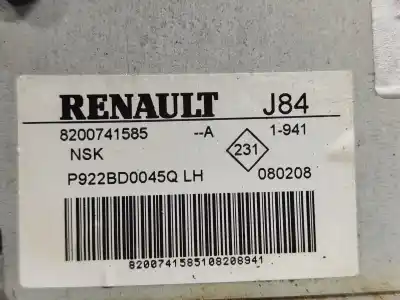 Pièce détachée automobile d'occasion COLONNE DE DIRECTION pour RENAULT SCÉNIC II (JM0/1_)  Références OEM IAM 8200741585  P922BD0045Q