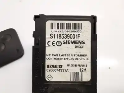 Pezzo di ricambio per auto di seconda mano portacarta / lettore chiave per renault megane ii (bm0/1_, cm0/1_) 1.5 dci (bm0f, bm0t, bm2b, cm0f, cm0t) riferimenti oem iam 8200074331a  s118539001f