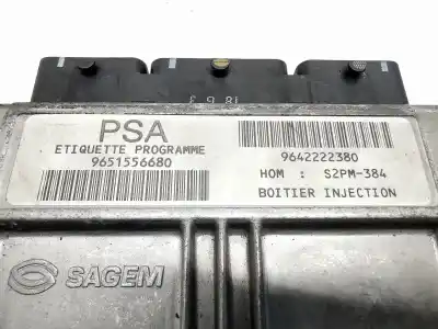 Pezzo di ricambio per auto di seconda mano centralina motore per citroen c2 (jm_) 1.4 riferimenti oem iam 9642222380  9650825180