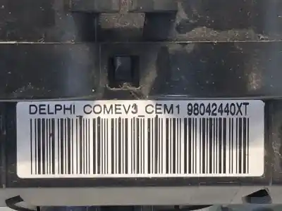 Pezzo di ricambio per auto di seconda mano comando pulito per citroen c-elysee (dd_) 1.6 hdi 92 riferimenti oem iam 98042440xt  