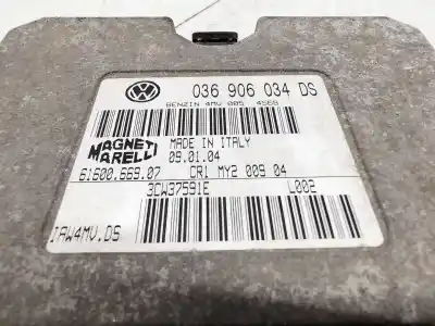 Second-hand car spare part ecu engine control for seat leon (1m1) 1.6 16 v oem iam references 036906034ds  