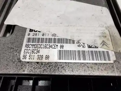 Автозапчастина б/у ебу контролер двигуна для citroen c4 i (lc_) 1.6 hdi посилання на oem iam 9651132880  