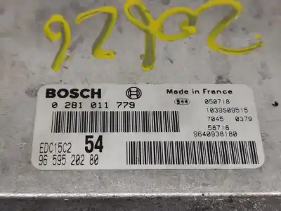 Second-hand car spare part ecu engine control for citroen c8 (ea_, eb_) 2.2 hdi oem iam references 9659520280 9640938180 0281011779