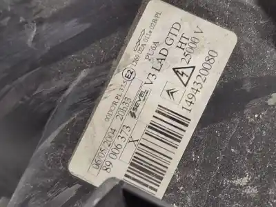 Second-hand car spare part left headlight for citroen c8 (ea_, eb_) 2.2 hdi oem iam references 89006373  