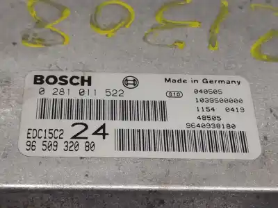 Second-hand car spare part ecu engine control for citroen c8 (ea_, eb_) 2.2 hdi oem iam references   