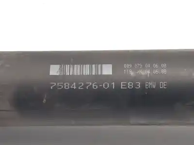 Peça sobressalente para automóvel em segunda mão transmissão central traseira por bmw x3 (e83) xdrive 20 d referências oem iam 758427601  