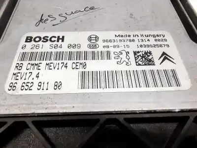 Автозапчастина б/у ебу контролер двигуна для peugeot 207 sw (wk_) 1.4 16v посилання на oem iam 9665291180 0261s04009 9663193780