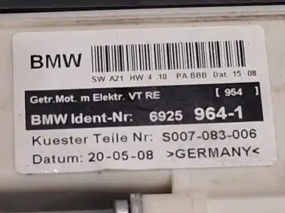 Second-hand car spare part passenger side right window regulator for bmw x3 (e83) xdrive 20 d oem iam references 69259641 s007083006 