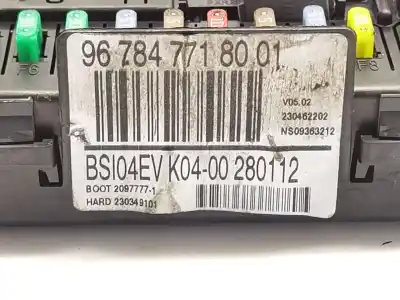 Автозапчасти б/у блок управления бси за citroen c4 picasso i monospace (ud_) 1.6 hdi 110 ссылки oem iam 967847718001  