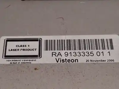 Pezzo di ricambio per auto di seconda mano impianto audio / radio cd per bmw 3 (e90) 320 d riferimenti oem iam 6512913333501 14472110 vp4kaf18c838gn