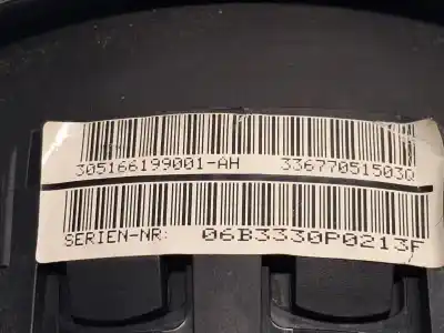 Peça sobressalente para automóvel em segunda mão airbag dianteiro esquerdo por bmw 3 (e90) 320 d referências oem iam 305166199001ah 33677051503q 