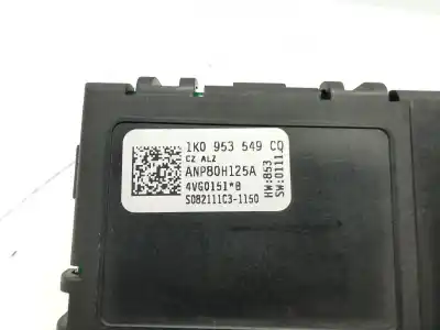 Second-hand car spare part light control unit for seat leon (1p1) 1.9 tdi oem iam references 1k0953549cq  