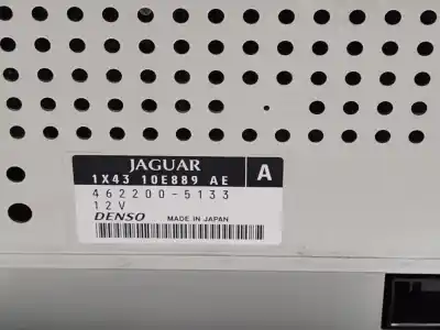 Second-hand car spare part audio system / radio cd for jaguar x-type i (x400) 3.0 v6 a las 4 ruedas oem iam references 1x4310e889 1x4318k810bb 4622005133