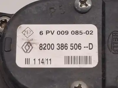 Peça sobressalente para automóvel em segunda mão potenciômetro por dacia duster (hs_) 1.5 dci 4x4 (hsmc, hsmd) referências oem iam 8200386506d  