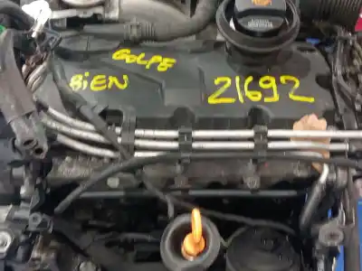 Peça sobressalente para automóvel em segunda mão motor completo por seat altea (5p1) 1.9 tdi referências oem iam   