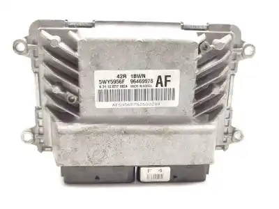 Second-hand car spare part ecu engine control for chevrolet aveo / kalos fastback (t250, t255) 1.2 oem iam references 96469978