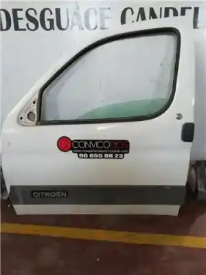 Pièce détachée automobile d'occasion PORTE AVANT GAUCHE pour CITROEN BERLINGO (MF) 1.9 D (MFWJZ) Gasóleo 2001 Références OEM IAM   
