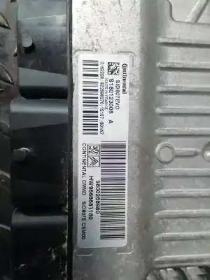 Second-hand car spare part ecu engine control for citroen c4 picasso business class oem iam references 9800268980  9666681180