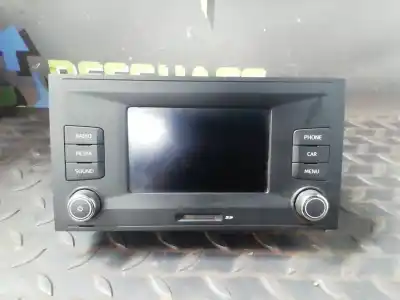 Pezzo di ricambio per auto di seconda mano IMPIANTO AUDIO / RADIO CD per SEAT IBIZA (6P1)  Riferimenti OEM IAM 5F0035871  