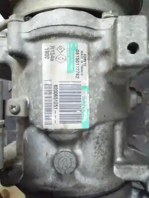 Peça sobressalente para automóvel em segunda mão compressor de ar condicionado a/a a/c por renault clio iii confort expression referências oem iam 8200651251  06150112762