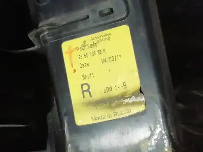 Second-hand car spare part right tailgate light for dacia duster laureate 4x4 oem iam references 265500033r  