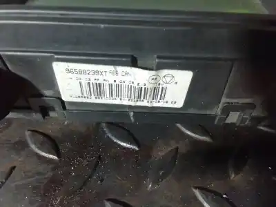 Peça sobressalente para automóvel em segunda mão comando de sofagem (chauffage / ar condicionado) por citroen c2 empresa referências oem iam 96588239xt  