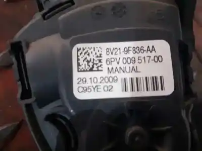 Peça sobressalente para automóvel em segunda mão pedal acelerador por ford fiesta (cb1) ambiente referências oem iam 8v219f836aa  