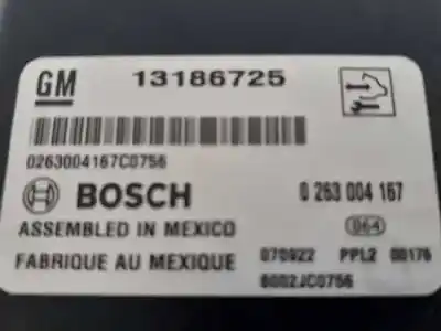 Second-hand car spare part electronic module for opel corsa d corsa d oem iam references 13186725  0263004167