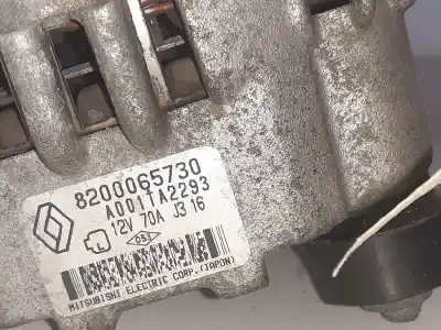 Автозапчастина б/у генератор для renault clio ii fase ii (b/cb0) authentique посилання на oem iam 8200065730  a001ta2293