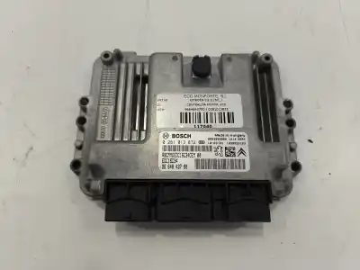 Second-hand car spare part ecu engine control for citroen c3 ii (sc_) 1.6 hdi oem iam references 9664843780 / 0281013872