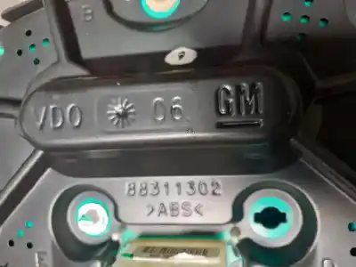 Second-hand car spare part dashboard for opel corsa c blue line oem iam references 13173357wl  