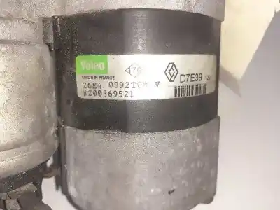 Second-hand car spare part starter motor for renault clio ii fase ii (b/cb0) authentique oem iam references 8200369521 d7e39 26e40992tc