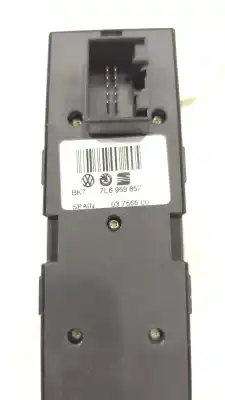 Автозапчасти б/у выключатель левого переднего окна за volkswagen touareg (7la, 7l6, 7l7) 3.2 v6 ссылки oem iam 7l6959857  