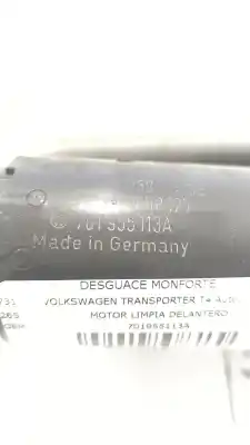 İkinci el araba yedek parçası ön silecek motoru için volkswagen transporter iv autobús (70b, 70c, 7db, 7dk, 70j, 70k, 7dc, 7 2.4 d oem iam referansları 701955113a / 1c0955119 / 701955603   İkinci el araba yedek parçası ön silecek motoru için volkswagen transporter iv autobús (70b, 70c, 7db, 7dk, 70j, 70k, 7dc, 7 2.4 d oem iam referansları 701955113a / 1c0955119 / 701955603