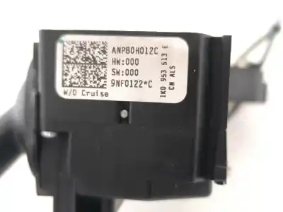 Автозапчастина б/у управління світлом для seat leon (1p1) reference посилання на oem iam 1k0953513e  
