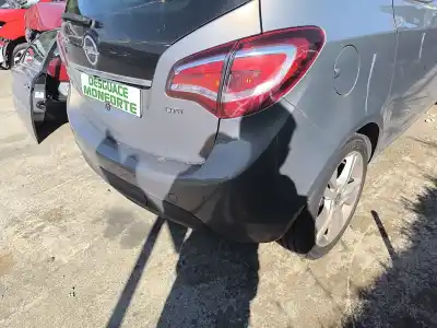 Автозапчастина б/у задній бампер для opel meriva b van (s10) 1.6 cdti (75) посилання на oem iam 13432476  93168485