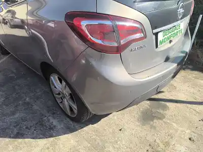 Автозапчастина б/у задній бампер для opel meriva b van (s10) 1.6 cdti (75) посилання на oem iam 13432476  93168485