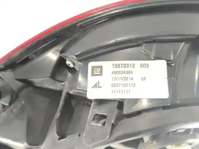 Second-hand car spare part left tailgate light for opel meriva b monospace (s10) 1.4 (75) oem iam references 13372312