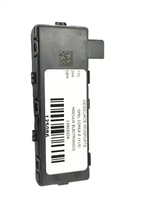 Second-hand car spare part electronic module for opel corsa e (x15) 1.3 cdti (08, 68) oem iam references 13503204  
