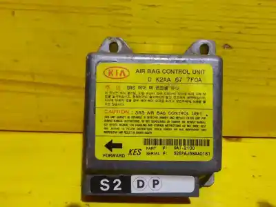 Piesă de schimb auto la mâna a doua unitate de control airbag pentru kia shuma 1.8 referințe oem iam 0k2aa677f0a