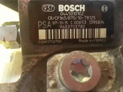 Peça sobressalente para automóvel em segunda mão bomba de injeção por citroen berlingo 1.6 hdi 75 sx familiar referências oem iam 9683703780