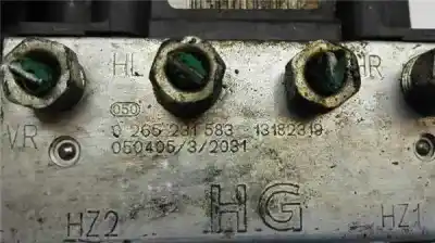 Автозапчасти б/у абс за opel corsa c 1.3 16v cdti cat (z 13 dt / ln9) ссылки oem iam 0265800445  58315c1617