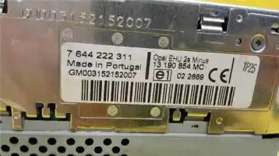 Автозапчастина б/у аудіо система / радіо cd для opel corsa c 1.3 16v cdti cat (z 13 dt / ln9) посилання на oem iam 7644222311  13190854mc