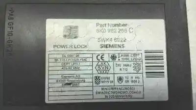 Pezzo di ricambio per auto di seconda mano quadro di chiusura per seat ibiza (6k) 1.9 tdi riferimenti oem iam 6k0962258c