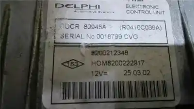 Автозапчасти б/у блок управления двигателем за renault clio ii (bb_/cb_) 1.5 dci (b/cb07) ссылки oem iam 82000212348  0018799