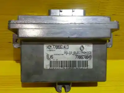 Piesă de schimb auto la mâna a doua UNITATE DE CONTROL MOTOR ECU pentru RENAULT CLIO I FASE I+II (B/C57)  Referințe OEM IAM 7700861413 16206979 7700870049