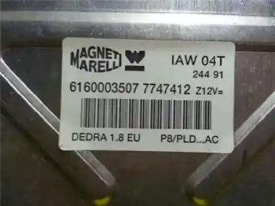 Second-hand car spare part ecu engine control for lancia dedra 1.8 g-835a2.000 oem iam references 6160003507  7747412